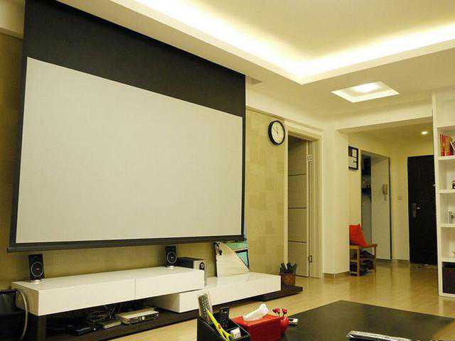 小空间如何看大屏投影