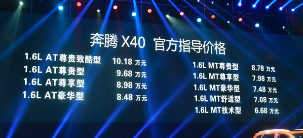 一汽良心出品 不到7万买“昂克赛拉”版SUV 会玩智能互动