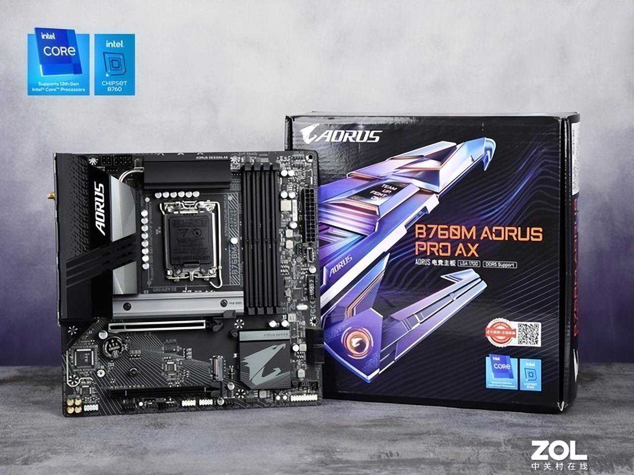 技嘉B760小雕AX主板首测 14相供电轻松拿下13700K