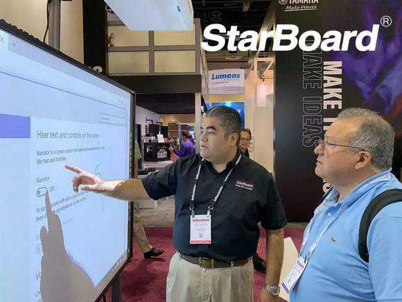 艾博德股份携旗下StarBoard品牌再次强势出击美国InfoComm